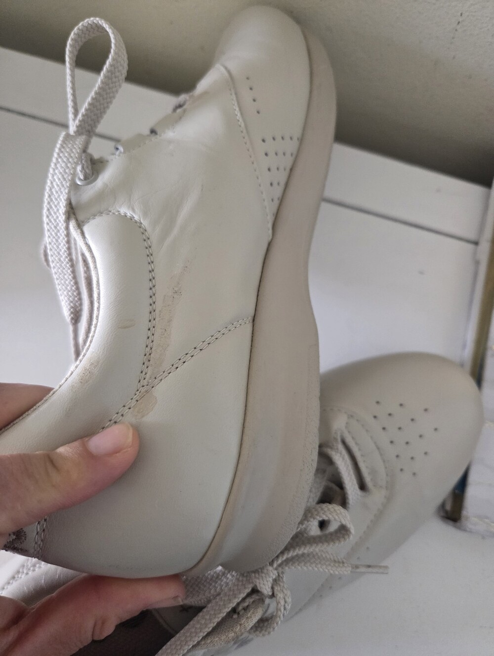 SAS Free Time Walking Shoe In Bone Color - Picture 10 of 11